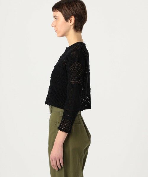 TOMORROWLAND / トゥモローランド カーディガン・ボレロ | 【WEB限定】コットンレーシー クルーネックカーディガン | 詳細11
