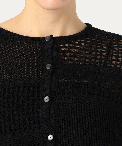 TOMORROWLAND / トゥモローランド カーディガン・ボレロ | 【WEB限定】コットンレーシー クルーネックカーディガン | 詳細13