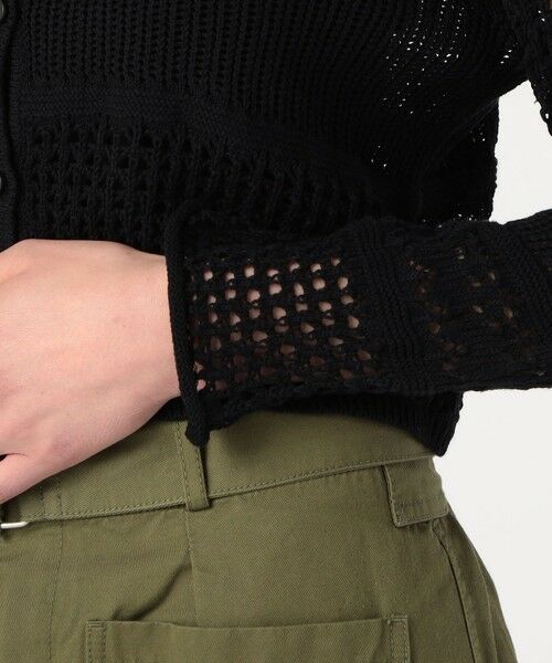 TOMORROWLAND / トゥモローランド カーディガン・ボレロ | 【WEB限定】コットンレーシー クルーネックカーディガン | 詳細15