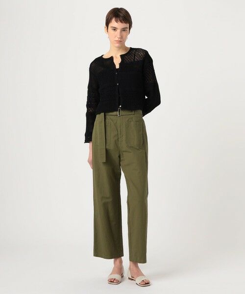 TOMORROWLAND / トゥモローランド カーディガン・ボレロ | 【WEB限定】コットンレーシー クルーネックカーディガン | 詳細9