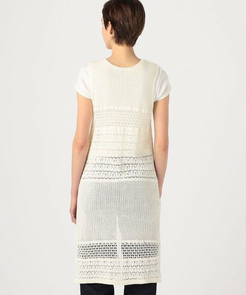 TOMORROWLAND / トゥモローランド ニット・セーター | 【WEB限定】コットンレーシー ノースリーブワンピース | 詳細11