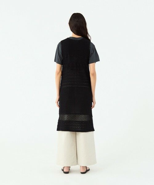TOMORROWLAND / トゥモローランド ニット・セーター | 【WEB限定】コットンレーシー ノースリーブワンピース | 詳細3
