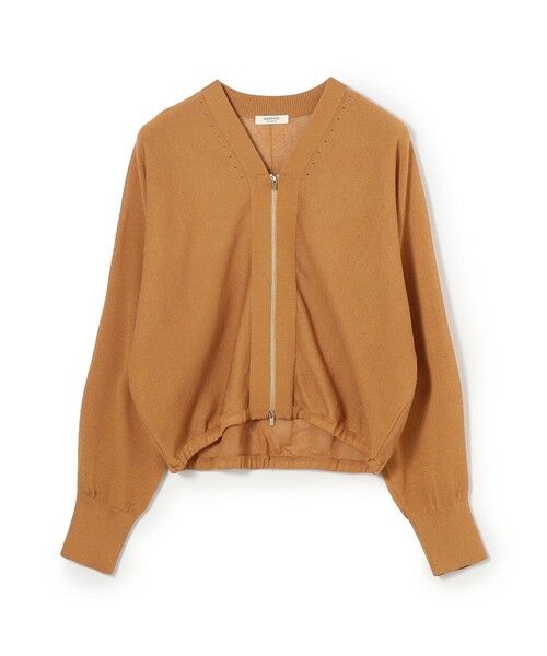 TOMORROWLAND / トゥモローランド カーディガン・ボレロ | ドライレーヨン Vネックカーディガン（43 キャメル）