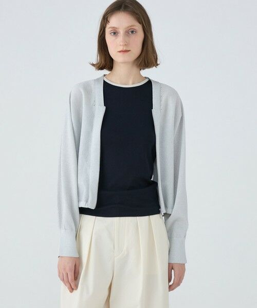 TOMORROWLAND / トゥモローランド カーディガン・ボレロ | ドライレーヨン Vネックカーディガン | 詳細2