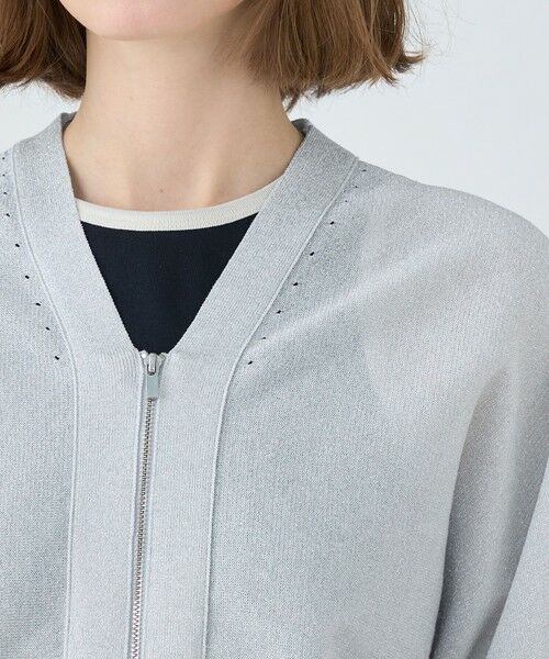 TOMORROWLAND / トゥモローランド カーディガン・ボレロ | ドライレーヨン Vネックカーディガン | 詳細6