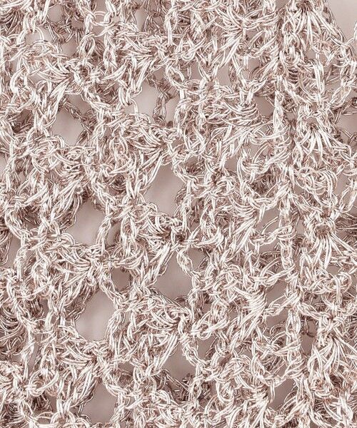 TOMORROWLAND / トゥモローランド ベスト | メタリッククロシェ フロンタブルベスト | 詳細8