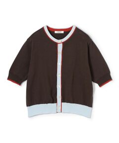TOMORROWLAND / トゥモローランド カーディガン・ボレロ | ドライコットン ハーフスリーブカーディガン