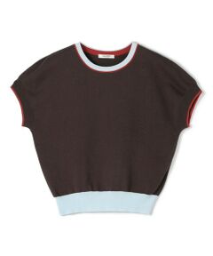 CABaN クロスタイルジャカード Vネックカーディガン （ニット