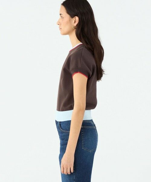 TOMORROWLAND / トゥモローランド ニット・セーター | ドライコットン フレンチスリーブプルオーバー | 詳細3