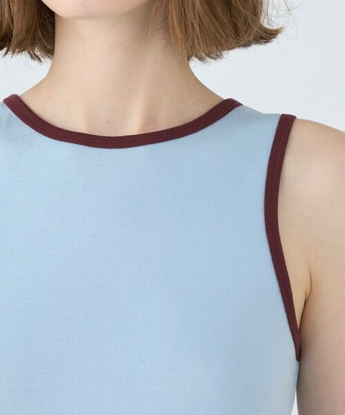 TOMORROWLAND / トゥモローランド タンクトップ | コットンジャージ トリムタンクトップ | 詳細5