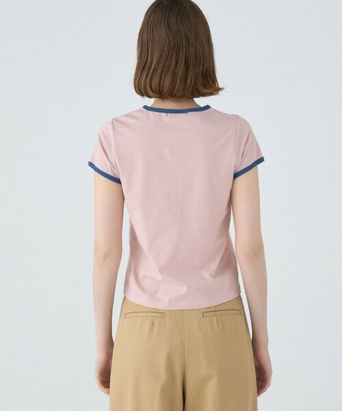 tシャツ コットンジャージー トリムTシャツ レディース コットンジャージー トリムTシャツ | maison TOMORROWLAND