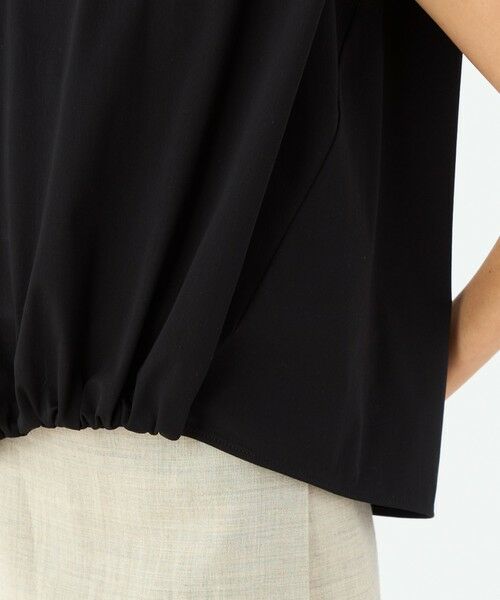 TOMORROWLAND / トゥモローランド Tシャツ | トリコットジャージー タックギャザープルオーバー | 詳細7