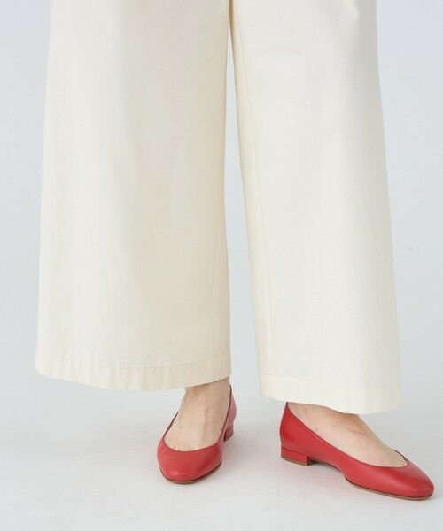 TOMORROWLAND / トゥモローランド その他パンツ | シルクネップウェザー タックワイドパンツ | 詳細8