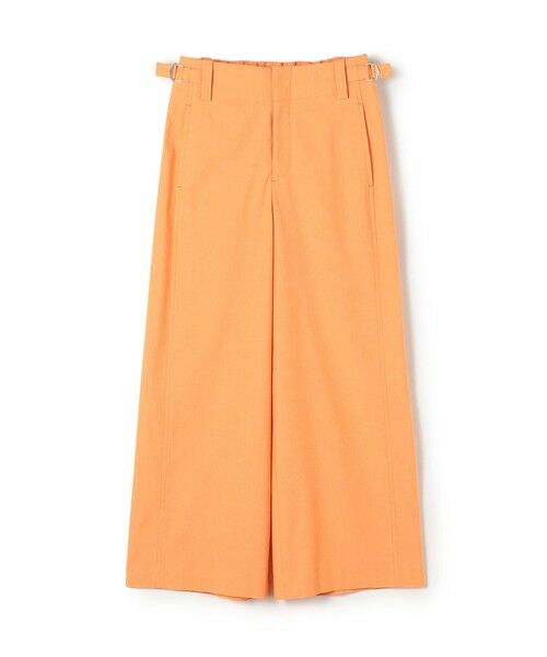 TOMORROWLAND / トゥモローランド その他パンツ | ナチュラルスラブストレッチ セミワイドパンツ（27 オレンジ）