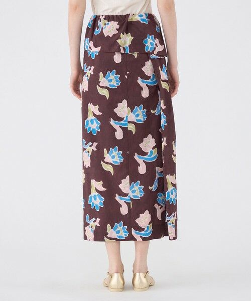 TOMORROWLAND / トゥモローランド ロング・マキシ丈スカート | レイトンプリント ギャザーマキシスカート | 詳細4