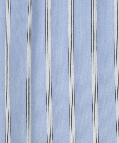 TOMORROWLAND / トゥモローランド ミニ丈・ひざ丈ワンピース | ハイゲージストライプ シャツワンピース | 詳細9