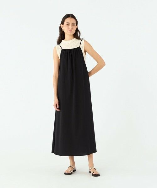 海外限定*miumiu*コットンジャージ ロゴ キャミソールワンピース 海外限定*miumiu*コットンジャージ ロゴ キャミソールワンピース