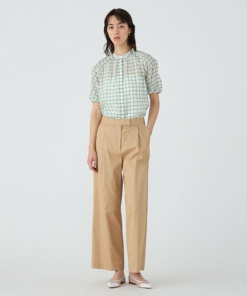 TOMORROWLAND / トゥモローランド シャツ・ブラウス | シアータッターソール ギャザーパフスリーブブラウス | 詳細1