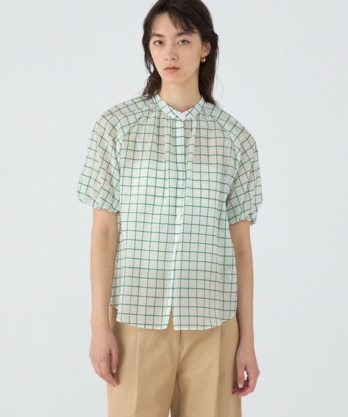 TOMORROWLAND / トゥモローランド シャツ・ブラウス | シアータッターソール ギャザーパフスリーブブラウス | 詳細2