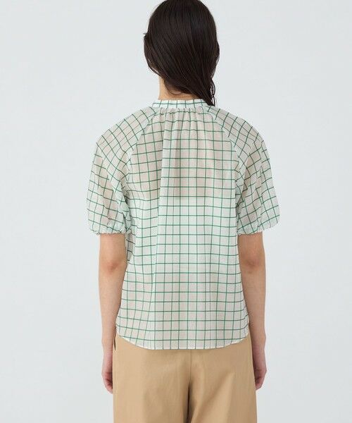 TOMORROWLAND / トゥモローランド シャツ・ブラウス | シアータッターソール ギャザーパフスリーブブラウス | 詳細4