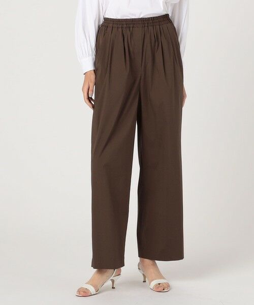 TOMORROWLAND / トゥモローランド その他パンツ | ハイパワーストレッチブロード リラックスパンツ | 詳細3