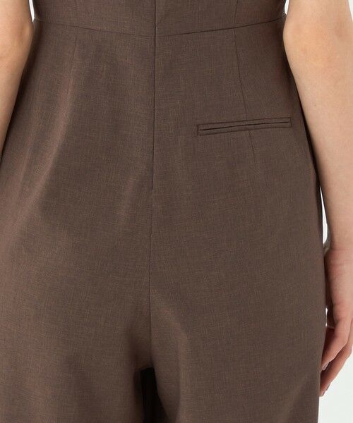 TOMORROWLAND / トゥモローランド サロペット・オールインワン | エクストラフェインポリエステルトロピカル オールインワン | 詳細8