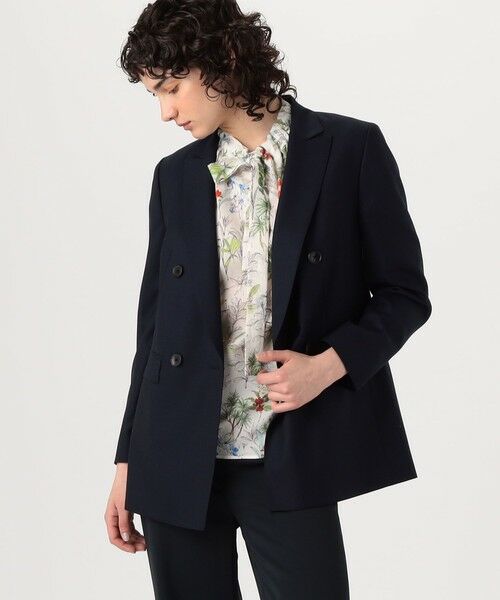 TOMORROWLAND / トゥモローランド テーラードジャケット | タスマニアオックス ダブルブレストジャケット | 詳細2