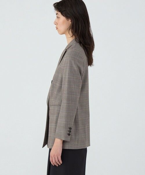 TOMORROWLAND / トゥモローランド テーラードジャケット | ブルーウィンドウ ダブルブレストジャケット | 詳細3