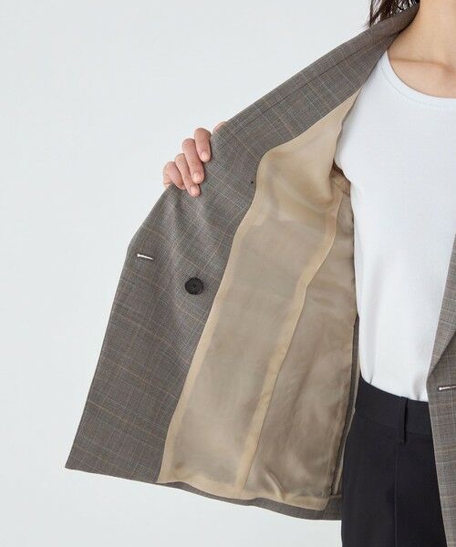 TOMORROWLAND / トゥモローランド テーラードジャケット | ブルーウィンドウ ダブルブレストジャケット | 詳細5