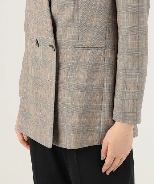 TOMORROWLAND / トゥモローランド テーラードジャケット | グリーンウィンドウ ダブルブレストジャケット | 詳細10