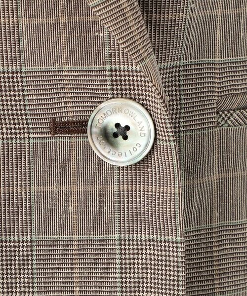 TOMORROWLAND / トゥモローランド テーラードジャケット | グリーンウィンドウ ダブルブレストジャケット | 詳細11