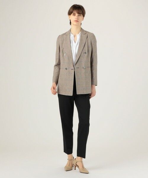 TOMORROWLAND / トゥモローランド テーラードジャケット | グリーンウィンドウ ダブルブレストジャケット | 詳細2
