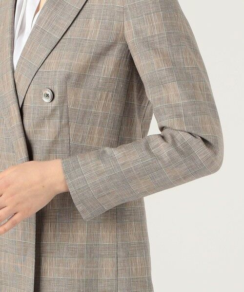 TOMORROWLAND / トゥモローランド テーラードジャケット | グリーンウィンドウ ダブルブレストジャケット | 詳細9