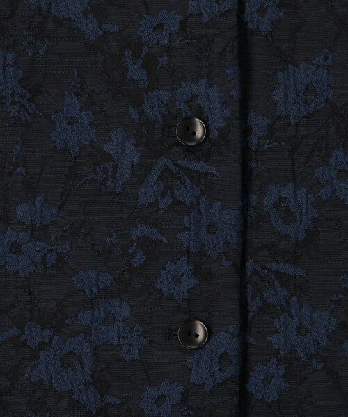 TOMORROWLAND / トゥモローランド ベスト | フラワージャカード ワイドスリーブショートジレ | 詳細10