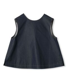 TOMORROWLAND / トゥモローランド シャツ・ブラウス | コットンシルクデニム バックリボンブラウス