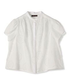 TOMORROWLAND / トゥモローランド シャツ・ブラウス | コットンコンビネーション ペタルスリーブブラウス