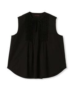 TOMORROWLAND / トゥモローランド シャツ・ブラウス | コットンコンビネーション ノースリーブブラウス