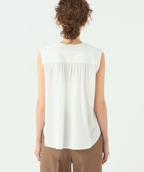 tomorrowland collection ノースリーブブラウス TOMORROWLAND collection ブラウス シャツ ハイパワーストレッチ