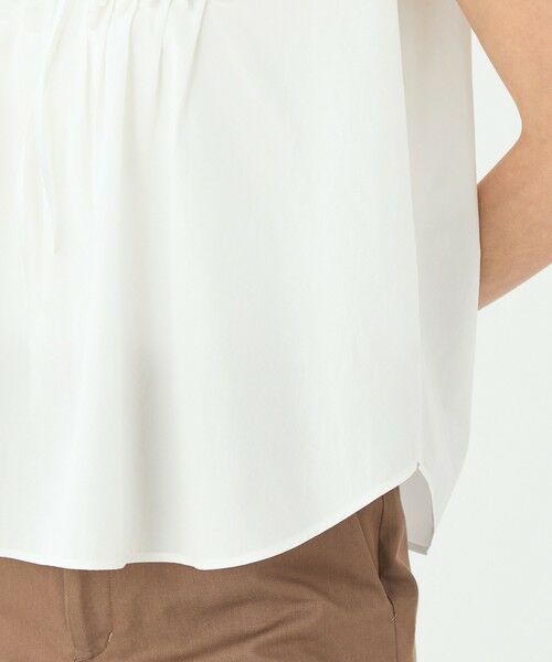 TOMORROWLAND / トゥモローランド シャツ・ブラウス | コットンコンビネーション ノースリーブブラウス | 詳細7