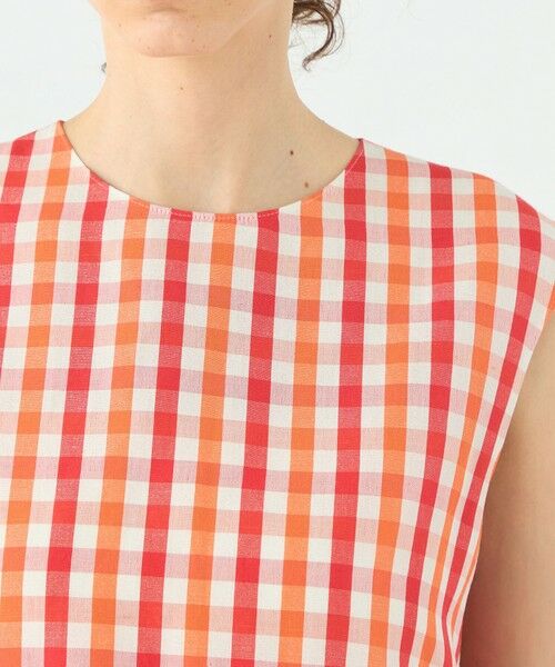 TOMORROWLAND / トゥモローランド シャツ・ブラウス | ピコロールギンガムチェック ペプラムブラウス | 詳細5
