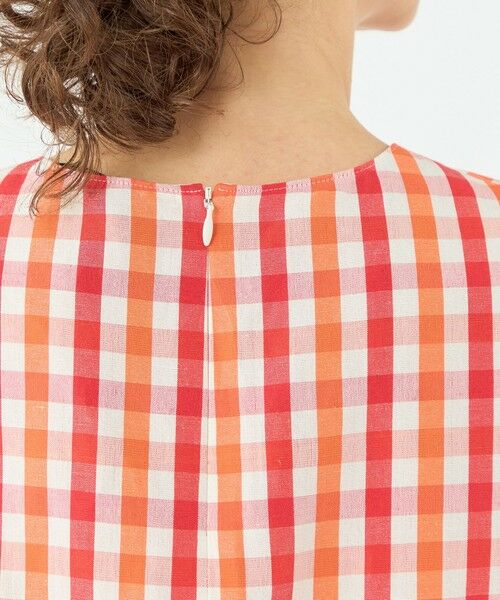 TOMORROWLAND / トゥモローランド シャツ・ブラウス | ピコロールギンガムチェック ペプラムブラウス | 詳細6