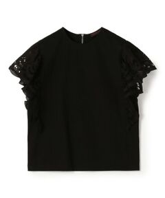 TOMORROWLAND / トゥモローランド カットソー | バスクジャージー フレアスリーブプルオーバー