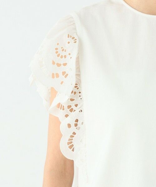 TOMORROWLAND / トゥモローランド カットソー | バスクジャージー フレアスリーブプルオーバー | 詳細7