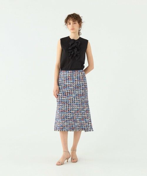 TOMORROWLAND / トゥモローランド カットソー | バスクジャージー ノースリーブプルオーバー | 詳細1