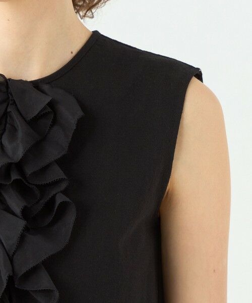 TOMORROWLAND / トゥモローランド カットソー | バスクジャージー ノースリーブプルオーバー | 詳細6