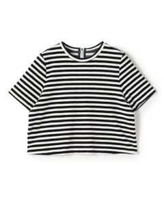 【値下げしました】Tomorrowland collection綺麗めカットソー シャーリングフラワー フロンタブルトップス｜トゥモローランド