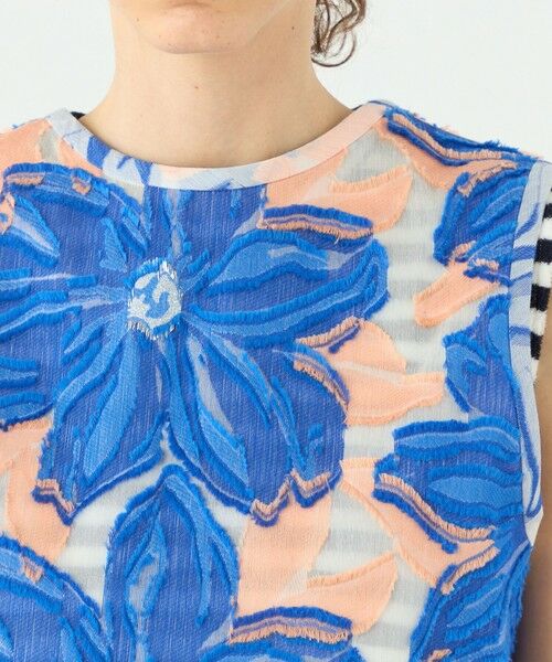 TOMORROWLAND / トゥモローランド シャツ・ブラウス | プルメリアジャカード フロンタブルトップス | 詳細5