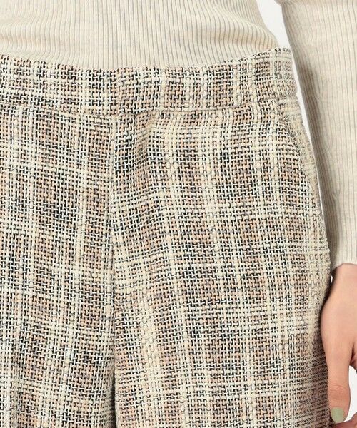 TOMORROWLAND / トゥモローランド ショート・ハーフ・半端丈パンツ | スラブファンシーツイード ハーフパンツ | 詳細5
