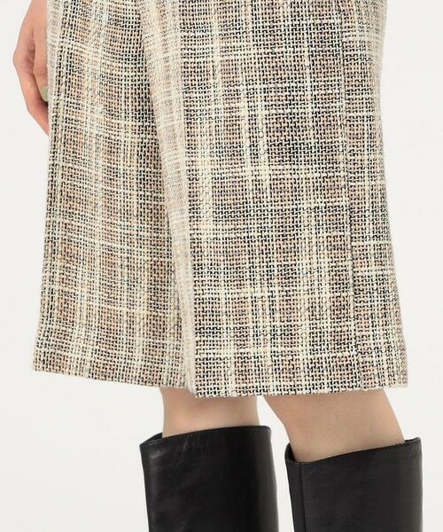 TOMORROWLAND / トゥモローランド ショート・ハーフ・半端丈パンツ | スラブファンシーツイード ハーフパンツ | 詳細7