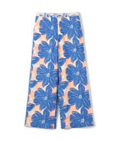 TOMORROWLAND / トゥモローランド その他パンツ | プルメリアジャカード ワイドストレートパンツ